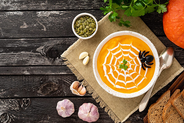 Sopa de crema de calabaza