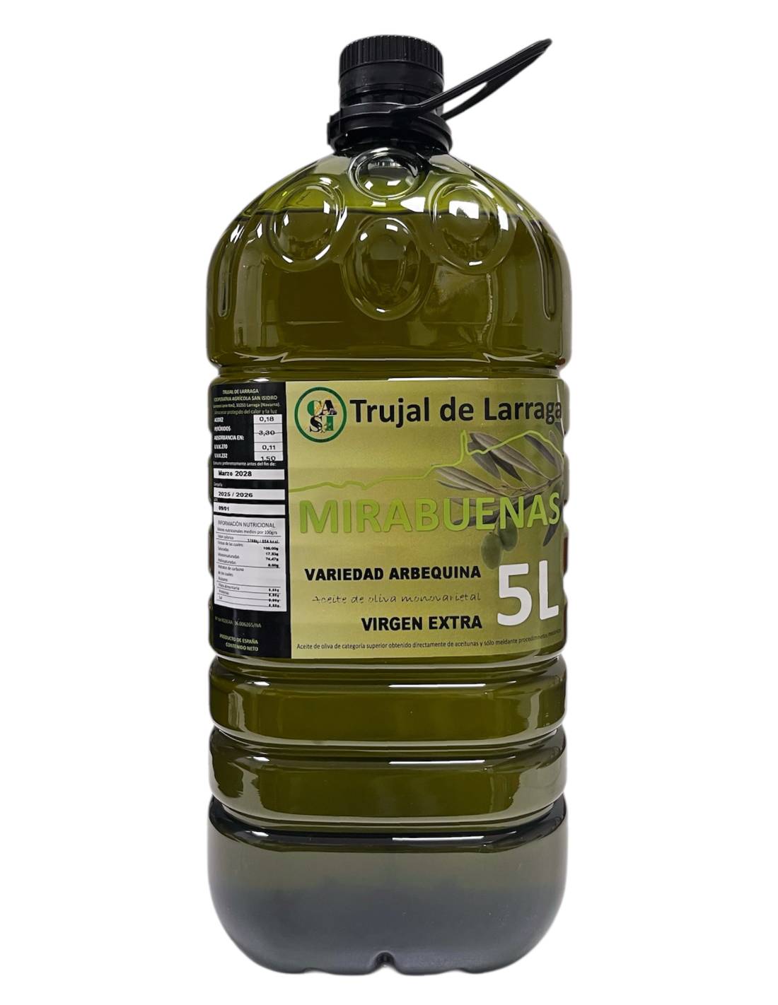 Mirabuenas Arbequina 5L